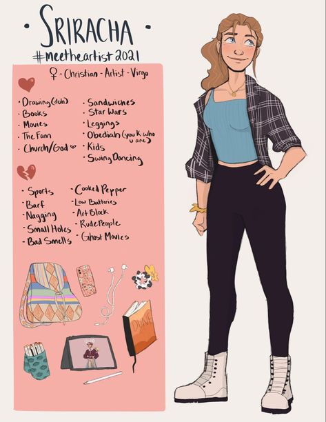 Generated Description with relevant hashtags. Meet The Oc Drawing, Character Description Examples, Meet The Artist Template, Meet The Artist Drawing, Meet The Oc, Oc Page, Oc Sheet, Drawing Commissions, Drawing Sheet