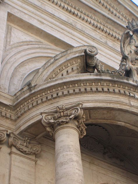 Marvellous Creations, Lorenzo Bernini, Arcology, Architectural Columns, Italian Architecture, European Architecture, Stone Cladding, Classical Architecture, A Level Art