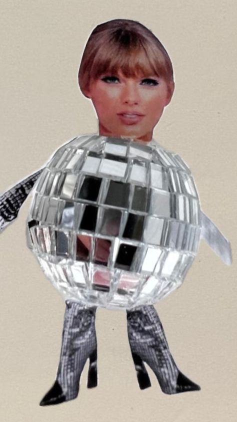 Taylor Swift Mirrorball, Taylor Swift Funny, Create Collage, Creative Play, Mood Boards, Taylor Swift, Swift, High School, Cut Out