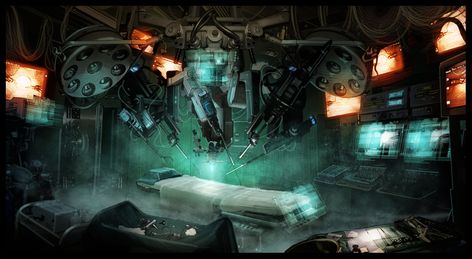 New AMY Concept Art is Dark, Scary | PSNStores Room Concept Art, Demon Wallpaper, D20 Modern, Wallpaper Drawing, Room Concept, Evil Demons, Survival Horror, Sci Fi Environment, Survival Horror Game