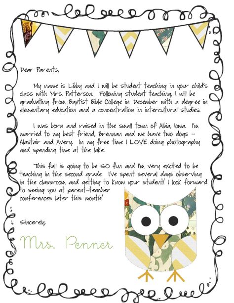 Meet the Teacher letter Preschool Teacher Introduction Letter, Letters To Parents From Teachers, Preschool Welcome Letter, Parent Letters From Teachers, Letters To Parents, Teacher Welcome Letters, Meet The Teacher Letter, Teacher Introduction Letter, Teacher Introduction