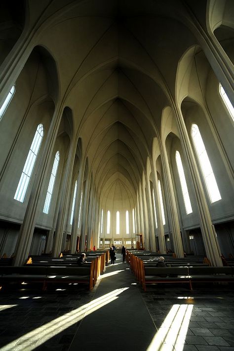 Hallgrimskirkja church Hallgrimskirkja Church, Iceland Island, Fav Place, Iceland Reykjavik, Iceland Travel, Church Wedding, Reykjavik, Iceland, Sydney Opera House