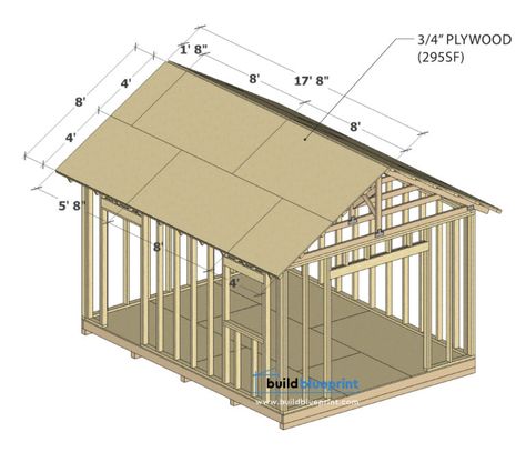 12x16 Shed, Shed Diy, Small Shed Plans, Diy Storage Shed Plans, Shed Floor Plans, Shed Blueprints, Shed Plans 12x16, Plan Garage, Amazing Sheds