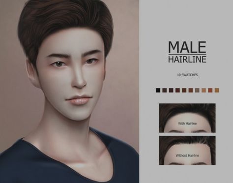 7616 Sims4 Hairline Cc, Hairline Cc Sims 4, Hairline Sims 4 Cc, Male Hairline, Sims 4 Hairstyles Cc, Sims 4 Cc Hairstyles, Sims 4 Hairstyles, Sims4 Mod, Hairstyles Male