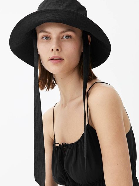 I seriously need to up my sun hat game - DisneyRollerGirl Bucket Hat Black, Summer Getaway, Beach Hat, Months In A Year, Hat Shop, Black Bag, Sun Hat, Wide Straps, Summer Season