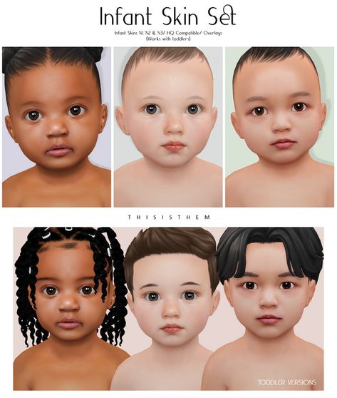 The Sims 4 Pack, Sims4 Mod, Cc Eyes, Toddler Cc Sims 4, Alpha Cc, Sims 4 Tsr, Sims Baby, Die Sims 4, Sims 4 Cas Mods