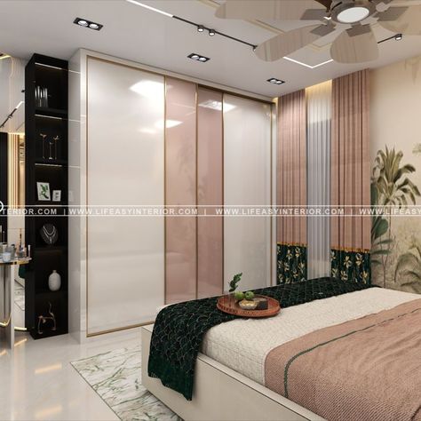 We are an interior designing firm and consultancy, we do residential and commercial projects with customisation as per your needs and we focus on luxury ,quality and comfort. Sliding Door Wardrobe Designs, Interior Design Sketchbook, Wardrobe Door Designs, Wardrobe Designs, Bedroom Cupboard Designs, Wardrobe Interior Design, Wardrobe Design Bedroom, Luxury Bedroom Master, Sliding Wardrobe