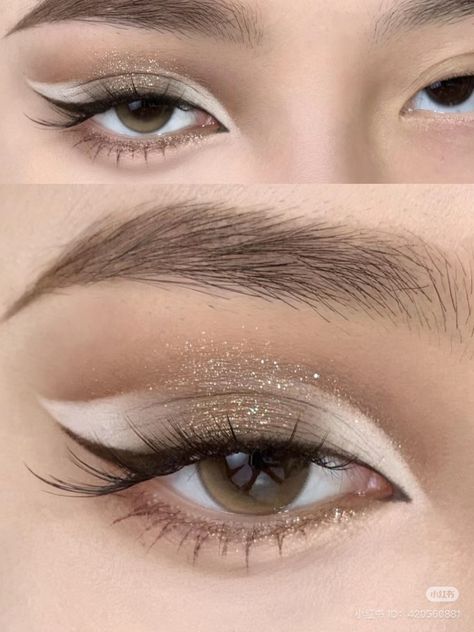 Eyeliner For Oval Face Shape, Different Eye Makeup Styles, Italian Eye Makeup, Brown Doe Eye Makeup, Makeup For Cool Toned Skin, Brown Skin Eye Makeup, Winter Formal Makeup Looks, Light Brown Makeup Looks, Western Eye Makeup