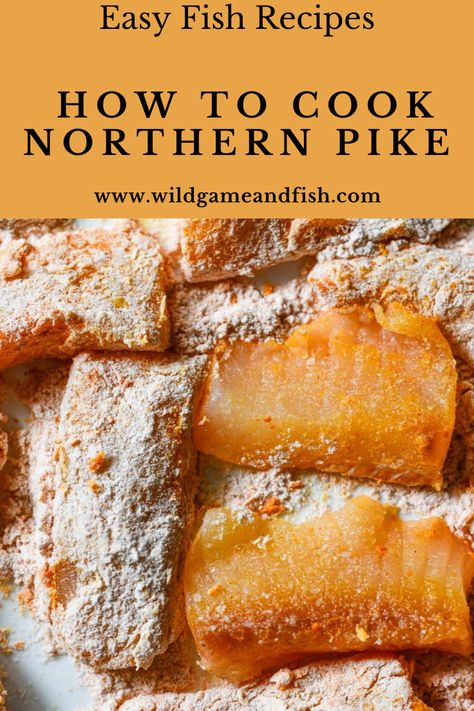 Northern Pike Fillets Northern Pike Recipes, Northern Pike Recipe, Easy Fish Dinner, Pike Recipes, Easy Fish Dinners, Pike Fish Recipes, Pike Fish, Channel Catfish, Northern Pike