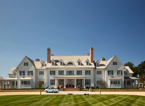 Eastern Shore Grandeur - Purple Cherry Porch Columns, Eastern Shore, Country Estate, Colonial Style, House Tour, Maine House, Pool House, Chester, House Tours