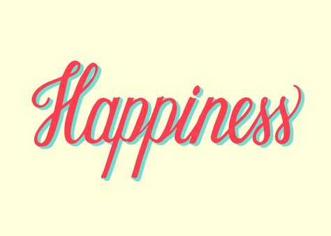 Handwritten style of Happiness typography | free image by rawpixel.com / Noon Beige Background, Free Illustrations, Free Image, Free Images, Premium Vector, Vector Free, Typography, Royalty Free, Calligraphy