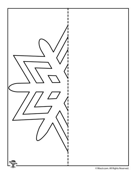 Snowflake Symmetry Drawing Practice Worksheet | Woo! Jr. Kids Activities Snowflake Worksheet, Symmetry Drawing For Kids, Math Snowflakes, Christmas Symmetry, Line Of Symmetry Worksheet, Drawing Symmetry, Snowflake Symmetry, Drawings Printable, Mirror Kids