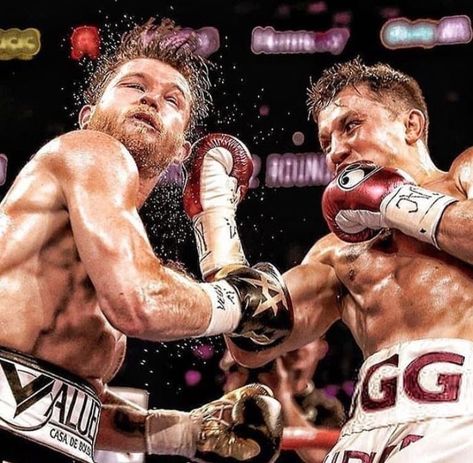 GGG vs Canelo Ggg Boxing, 남성 근육, Boxing Images, Boxing Ring, Ufc Boxing, Boxing Posters, Men Exercises, Boxing History, Make Funny Faces