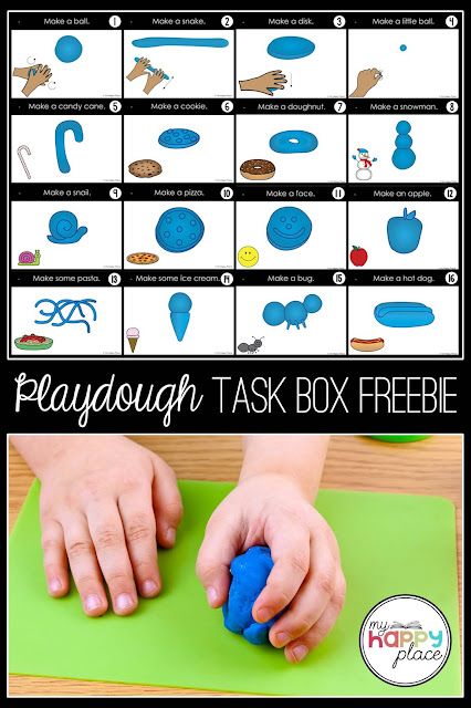 Task Cards For Preschoolers, Playdoh Fine Motor Activities, Free Playdough Task Cards, Playdough Creations, Playdough Activity, Hand Strengthening, Preschool Fine Motor Activities, Fine Motor Activities For Kids, Occupational Therapy Activities