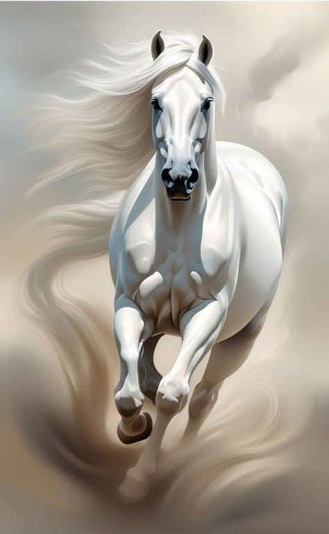 Unique Horse Colors, Colorful Horse Painting, Horse Canvas Painting, Horse Art Drawing, Abstract Horse Painting, Painted Horses, Android Wallpaper Art, Beautiful Horse Pictures, Best Nature Wallpapers