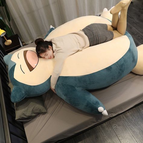 Snorlax Bean Bag, Giant Snorlax, Snorlax Plush, Animal Crossing Plush, Giant Plush, Giant Teddy Bear, Giant Teddy, Anime Plush, Bean Bag Chair Covers