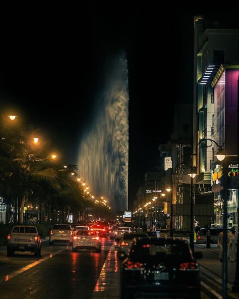 Jeddah city Jeddah City Wallpaper, Jeddah Aesthetic, Life In Saudi Arabia, Alexandria City, Saudi Arabia Culture, Dark Forest Aesthetic, Jeddah Saudi Arabia, New York City Vacation, Black Phone Wallpaper