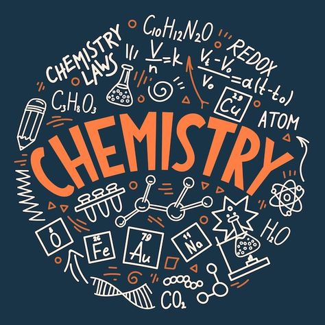 Chemistry Lettering, Education Doodles, Chemistry Doodles, Chemistry Letters, Chemistry Class 12, School Sketch, About Chemistry, Chemistry Textbook, Class Logo