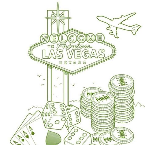 Las Vegas Drawing Easy, Las Vegas Doodles, Vegas Sign Drawing, Las Vegas Sign Drawing, Las Vegas Sign Tattoo, Las Vegas Tattoo Designs, Vegas Graphic Design, Las Vegas Tattoo Ideas, Las Vegas Drawing