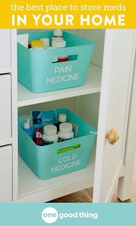 Your medicine cabinet may not actually be the best place to store medication! Learn why, and get some quick tips for safely storing prescription meds. #organization #organizingtips #organizingideas #lifehacks #helpfultips Medicine Cabinet Organization, Cheap Organization, Lighting Bathroom, Bathroom Cabinet Organization, Medicine Organization, Ikea Bathroom, Scandinavian Bathroom, Bathroom Items, Cabinet Organization