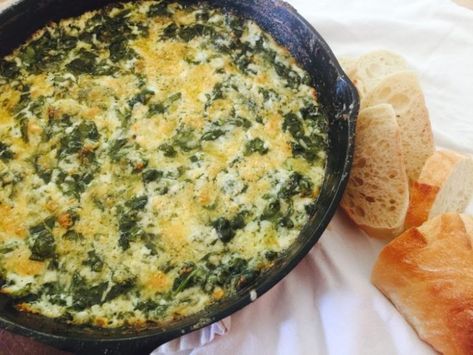 Cheesy Spinach Maria | Two Chums Spinach Maria, Spinach Bake, Cheesy Spinach, Going Vegetarian, Homemade Tortillas, Creamy Spinach, Creamed Spinach, Vegetable Sides, Vegan Cooking