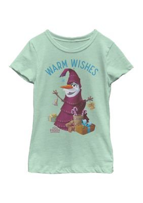 Disney Frozen Girls 4-6X Olaf Wishes T-Shirt. Never let it go, never let this Disney Frozen Tee gooooo! Join all of your favorite characters like Elsa, Anna, Olaf, Sven, and Kristoff on the adventure of a lifetime with a fun Frozen tee! Sven And Kristoff, Olaf Snowman, Elsa Anna Olaf, Frozen Kids, Frozen Christmas, Disney Frozen Olaf, Elsa Anna, Kids Outfits Girls, Girls Tees