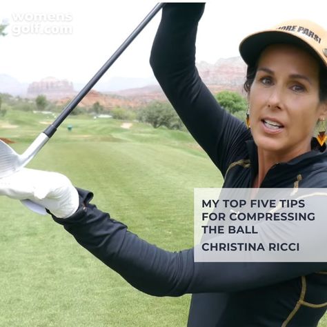 Christina Ricci Golf Tips, Golf Tips For Women Swings, How To Stop Shanking The Golf Ball, Golf Invitation, Golf Drills, Golf Rules, Golf Instruction, Golf Lover, Women Golfers