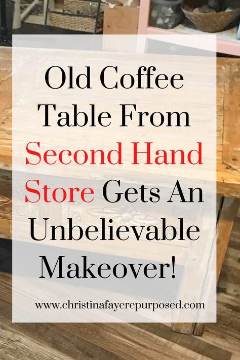 Painting Coffee Table Ideas, Coffee Table Makeover Paint, Round Coffee Table Makeover, Coffee Table Diy Makeover, Old Coffee Table Makeover, Coffee Table Refinishing Ideas, Upcycle Coffee Table, Painted Coffee Table Ideas, Coffee Table Flip