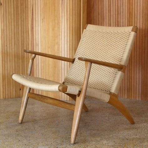 CH25 Lounge Chair by Hans Wegner for Carl Hansen and Son Ch25 Lounge Chair, Wegner Chair, Handmade Chair, Carl Hansen & Son, Carl Hansen, Hans J Wegner, Hans Wegner, Leh, Interior Furniture