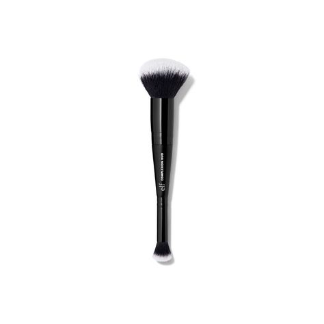 Concealer & Foundation Complexion Makeup Brush | e.l.f. Cosmetics Best Foundation Brush, Applying Foundation, It Cosmetics Concealer, Foundation Application, Elf Cosmetics, Brush Makeup, Liquid Concealer, How To Apply Foundation, Concealer Brush