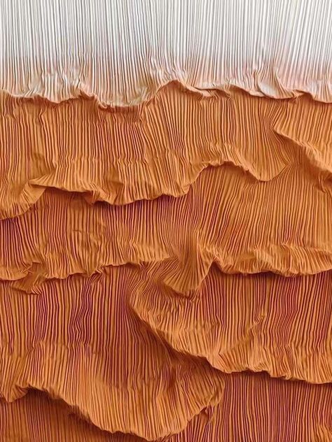 Texture Inspiration, Textured Canvas Art, Materials And Textures, Mood Board Fashion, Textured Wall, Shades Of Orange, 로고 디자인, Canvas Texture, Organic Shapes