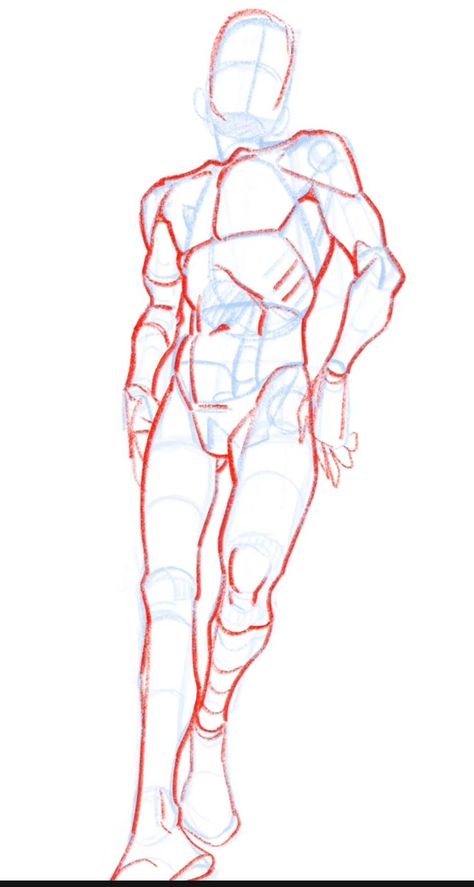 Male Build Reference, Anatomy Study Poses, Anatomy Studies Reference, Arm Study Reference, Male Base Sketch, How To Draw Torso Male, Male Back Muscles Reference, Torso Art Reference, Arms Reference Anatomy