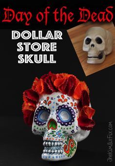 Day Of The Dead Diy, Dia De Los Muertos Decorations Ideas, Tattoo Tree, Day Of The Dead Party, Skull Day Of The Dead, Skull Crafts, Den Mrtvých, The Day Of The Dead, Adornos Halloween