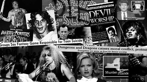 What We Can Learn from the Satanic Panic of the 1980s - VICE Satanic Panic, Oliver North, Kangaroo Court, Christian Comics, Camping Books, The Eighties, Valley Girls, Fantasy Games, The 1980s