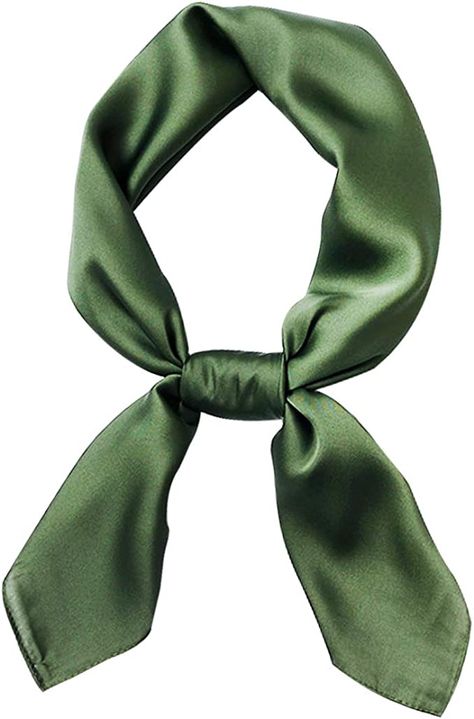 Women's Fashion Soft Large Satin Square Chiffon Polyester Scarf Set Head Neck Multiuse Solid Colors Available (Dark green) at Amazon Women’s Clothing store Scarf Packaging, Brands Fashion, Polyester Scarf, Fashion Scarves, Large Scarf, Lightweight Scarf, Scarf Set, Head And Neck, Scarf Hairstyles