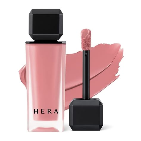 Amazon.com : HERA Sensual Powder Matte Liquid Lipstick, Endorsed by Jennie Kim, Nourish and Long Lasting for Smooth Full Lips by Amorepacific 133 BABY CHEEK : Beauty & Personal Care Hera Lipstick, Powder Matte Lipstick, Natural Lip Color, Lip Collection, Lipstick Liquid, Baby Cheeks, Amore Pacific, Color Locks, Makeup Accesories