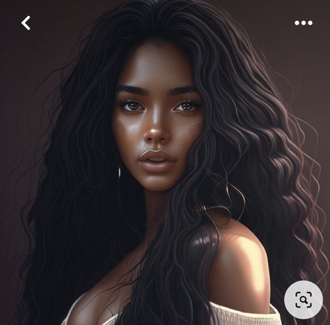 Female Main Character Inspiration, Sentimental Art, Maria Valentina, Female Character Inspiration, Comic Art Girls, Fantasy Castle, Photorealism, Illustration Girl, Black Women Art