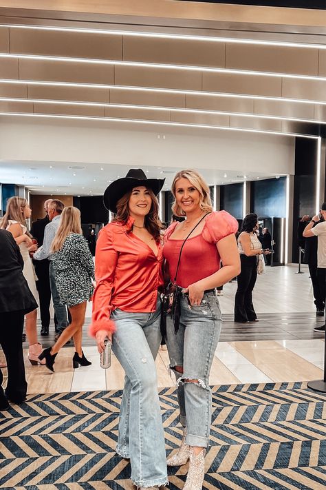 Sam hunt concert in Las Vegas! Pink is the color!! Sam Hunt Concert, Stagecoach Outfit, Sam Hunt, Booties Outfit, Satin Blouse, Fashion Bloggers, Pink Tops, New Outfits, Square Neck