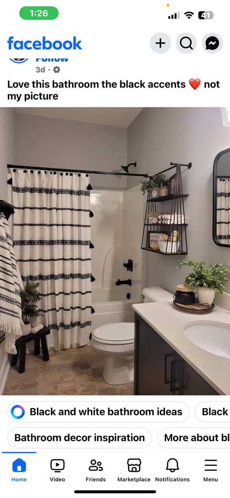 Kids Shared Bathroom Boy And Girl, Teen Bathroom Ideas Shared Boy And Girl, Teen Boys Bathroom Ideas, Teen Bathroom Ideas, Bathroom Black And White, Teen Bathroom, Boy Bathroom, Teen Bathrooms, Black Bathroom Decor