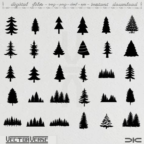 Tree Silhouette Svg Pine Tree Svg Pine Tree Silhouette Evergreen Tree Svg Pine Tree Cricut Pine Tree Clipart Pine Tree Cutfile - Etsy Pine Tree Graphic, Tree Silhouette Svg, Pine Tree Clipart, Pine Tree Svg, Pine Tree Silhouette, Shibori Pattern, Cafe Ideas, Tree Clipart, Paper Items