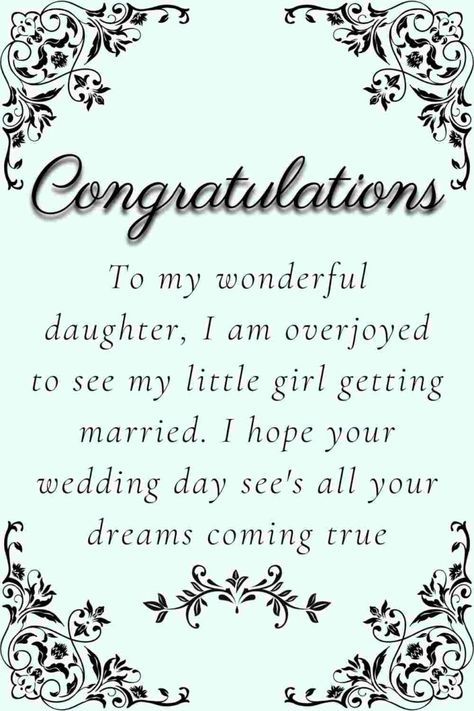 Wish your beloved daughter a happy wedding and married life with these sweet and heartfelt wedding wishes and messages for her and her partner | #wedding #wishes #daughter Daughter Quotes From Mom On Wedding Day, Speech For My Daughters Wedding, Speech For Daughters Wedding, Poems For My Daughter On Her Wedding Day, Wishes For My Daughter On Her Wedding Day, To My Daughter On Her Wedding Day, Wedding Messages To Bride And Groom, Getting Married Quotes, Poem To My Daughter