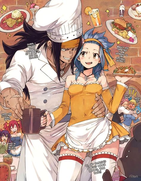 Gale Fairy Tail, Fairy Tail Levy, Gajeel X Levy, Gajeel And Levy, Fairy Tail Photos, Fairy Tail Comics, Fairy Tail Images, Fairy Tail Natsu And Lucy, Fairy Tail Pictures