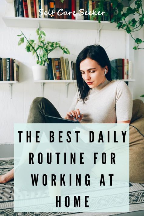 Daily Routine Schedule For Women, Women Working From Home, Healthy Body And Mind, Daily Routine Habits, Daily Schedule Kids, Daily Routine Schedule, Home Based Work, A Daily Routine, Life Changing Habits