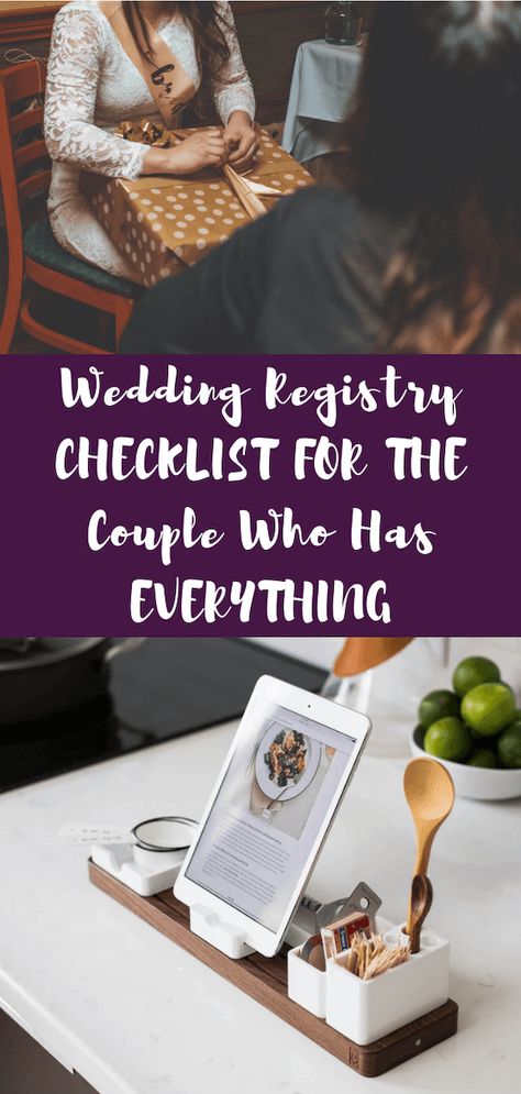 Wedding Registry Checklist for the Couple Who Has Everything - Amy Gorin Nutrition Bridal Registry Ideas, Bridal Registry Checklist, Bridal Shower Registry Ideas, Wedding Registry Checklist Printable, Wedding Registry Must Haves, Wedding Registry Gifts, Wedding Registry List, Wedding Registry Ideas, Bridal Shower Registry