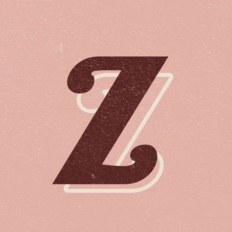 Z Letter Aesthetic, Z Font Letter, Font Aesthetic A-z, Z Aesthetic Letter, Abjad Lettering A-z, Z Alphabet Design, Z Letter Design, 70s Lettering, Cursive Fonts Handwritten