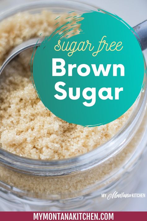 Sugar Alternatives For Baking, Sugar Free Powdered Sugar Recipe, Substitute For Brown Sugar, Brown Sugar Recipe, Brown Sugar Replacement, Montana Kitchen, Make Brown Sugar, Trim Healthy Momma, Brown Sugar Recipes