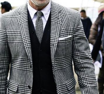 Black and white Plaid Suit Plaid Jacket Outfit, Dude Style, Adjustable Pants, Bald Men Style, Plaid Suit Jacket, Suit Styles, Stylish Mens Suits, Suit Combinations, Designer Suits For Men