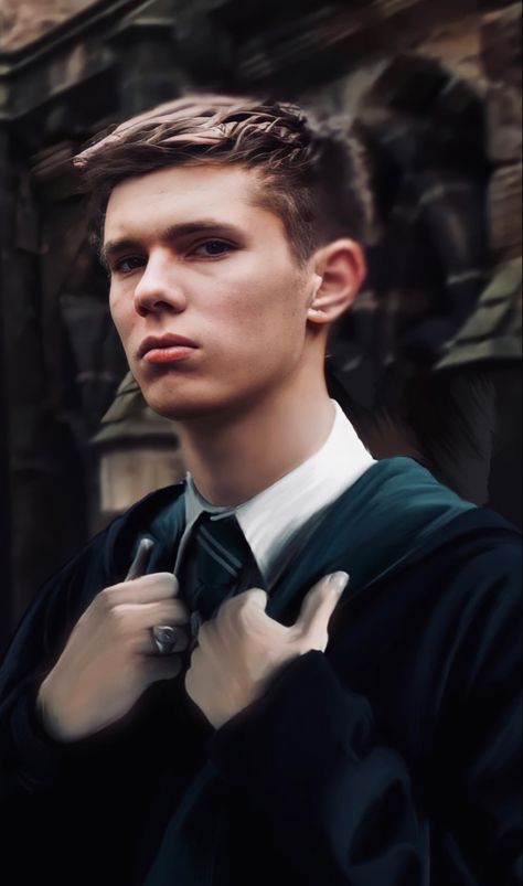 Adrian Pucey Fanart, Adrian Pucey Fan Cast, Adrian Pucey, Mikaelson Brothers, Hogwarts Slytherin, Script Doctor, Gryffindor Ravenclaw, Slytherin Boys, Slytherin Pride