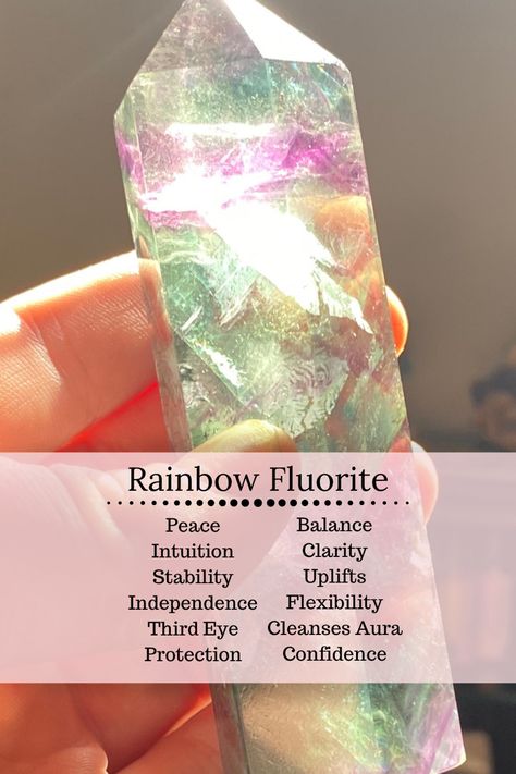 Rainbow Crystals Stones, Rainbow Flourite Benefits, Rainbow Fluorite Meaning, Rainbow Fluorite Crystal Meaning, Flourite Meaning Crystals, Fluorite Crystal Meaning, Crystals Benefits, Fluorite Properties, Leo Birthstone