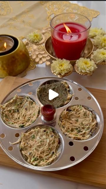 CFO | Chief Foodie Officer on Instagram: "Festive Treats #9

Seviyan Idlis …. Its damn tasty and worth trying this festive season 🥰🔥🎉

Ingredients- 
Roasted Seviyan - 2.5 cups 
Curd - 1/2 cup 
Coriander - 1/4 cup 
Grated Ginger - 1.5 tsp 
Green Chillies - 2 
Salt - as per taste 
Pepper - 1 tsp 

For the tempering : 
Oil - 1 tbsp 
Urad Dal - 1.5 tsp 
Mustard Seeds - 1 tsp 
Haldi - 1/2 tsp 
Hing - a pinch 
Curry Leaves - 8/9 

*Allow the mixture to rest for 5/10 mins 
*Grease the mould well before adding the batter 
*Steam for 7/8 minutes 
*Enjoy with tomato ketchup/ green chutney 
.
.
.
.
.
.
.
.
#partysnacks #snacks #love #like #best #yummy #monday #festive #idli #monday 

Chief Foodie Officer, CFO, Party Snacks, Seviyan Idli, Idli, Mondays, Diwali 2024, Snacks, Recipe, Cooking, Eat, Yu Seviyan Recipe, Diwali 2024, Urad Dal, Green Chutney, Mustard Seeds, Tomato Ketchup, Festive Treats, Curry Leaves, Party Snacks